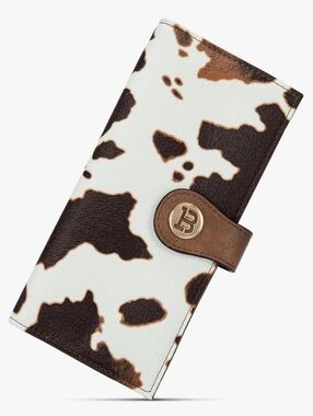 BOSTANTEN Slim Wallet Women Leather RFID Blocking Credit Card Holder Bifold Thin